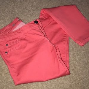 Coral Celebrity Pink Jeans! Make an offer!